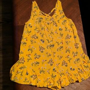 Girls One Piece Shorts Dress Size Small/5